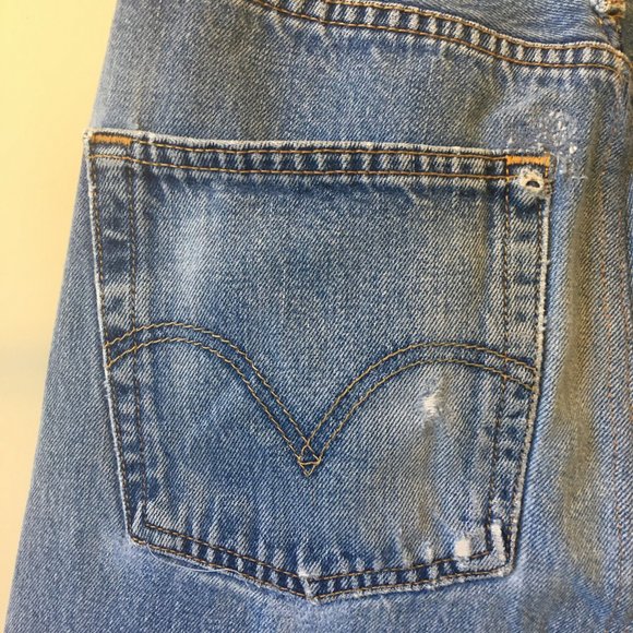 REDONE High Rise Mini Skirt - Picture 8 of 13